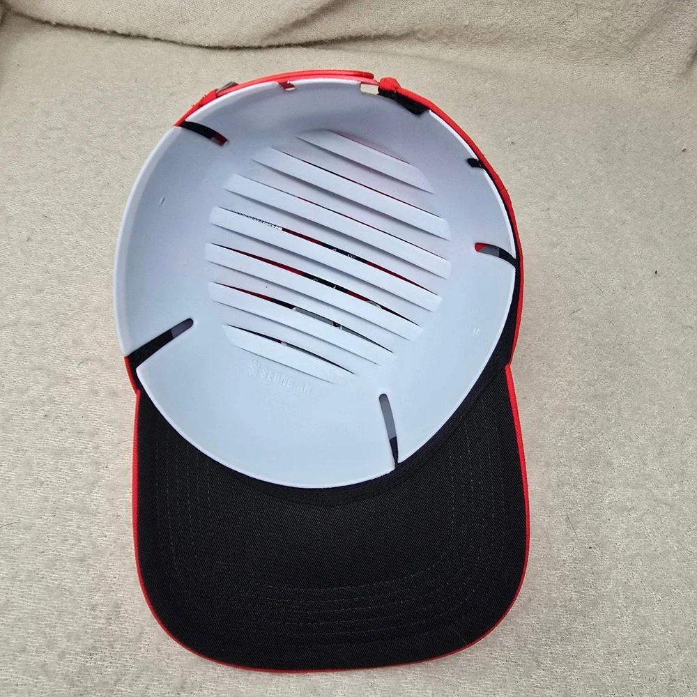 Puma Mercedes Benz Hat Mens Red F1 Racing Snapback Cap NEW